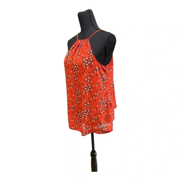 Collective Concepts halter top in red with a polka dot pattern. - Picture 3 of 5